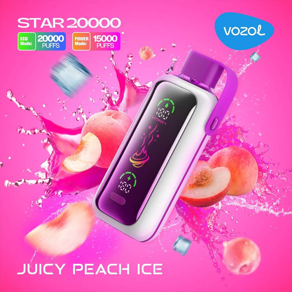 Vozol Star 20000 puff Disposable Vape 20 Flavors   650mAh In Sales EU warehouse