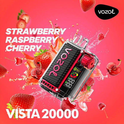 Vozol VISTA 20000 puff Disposable Vape  650mAh  16 Flavors In Sales EU warehouse