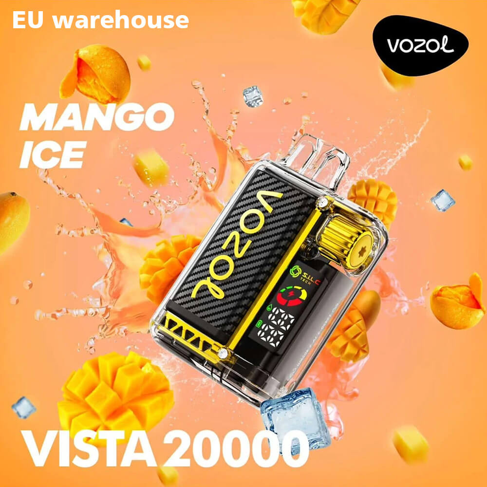 Vozol VISTA 20000 puff Disposable Vape  650mAh  16 Flavors In Sales EU warehouse