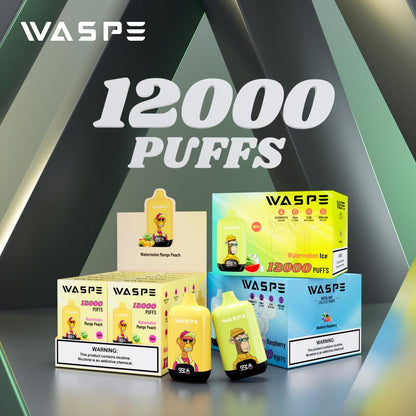 WASPE 12000 Puffs Digital Box Disposable Vape Popularity Cigarette Pod