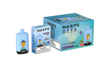 WASPE 12000 Puffs Digital Box Disposable Vape Popularity Cigarette Pod