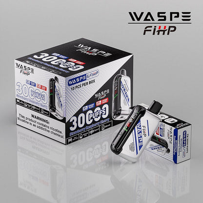 Waspe FIHP 30K Puffs Disposable Vape – LED Display, Adjustable Airflow, Dual Mesh Coils