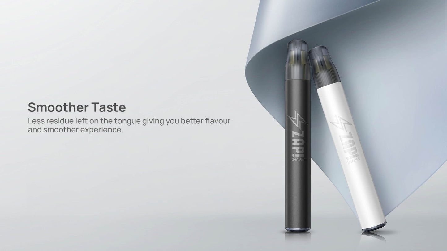 ZAP! SHADES 20MG DISPOSABLE VAPE 2 ml 20 mg Disposable Vape vapeonline