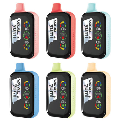 YUMI & VAAL Mega 20000 Puffs Rechargeable Disposable Kit 650mAh