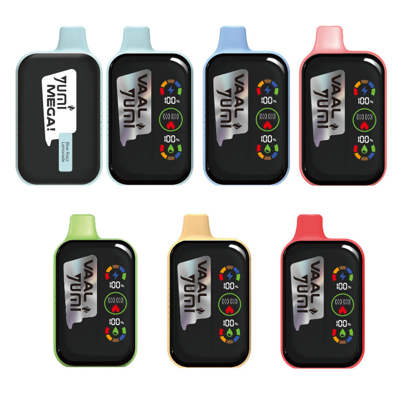 YUMI & VAAL Mega 20000 Puffs Rechargeable Disposable Kit 650mAh