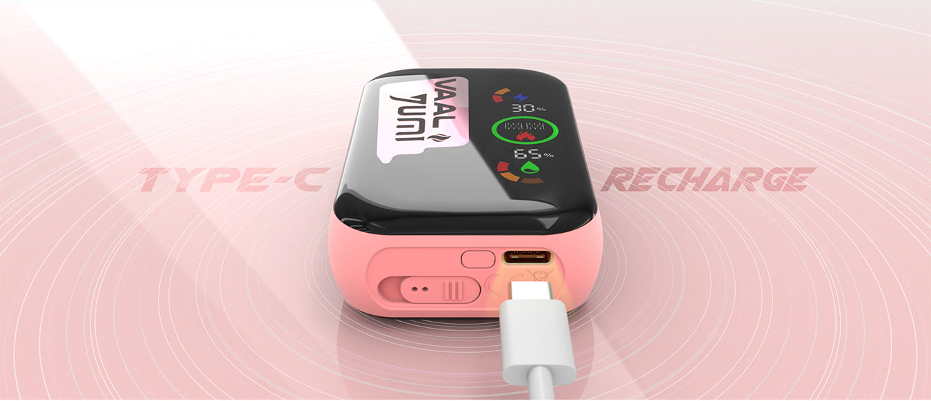 YUMI & VAAL Mega 20000 Puffs Rechargeable Disposable Kit 650mAh