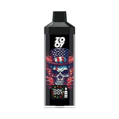 Hifancy Disposable Vaper Zooy Ghost 12000 Crystal Hookah 23ml E-Liquid Vape Pen Prefilled Puff Bar Wholesale Electronic Cigarette 16K Puffs
