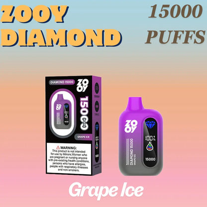 ZOOY Diamond 15K Vape High Quality Discount Sale Now