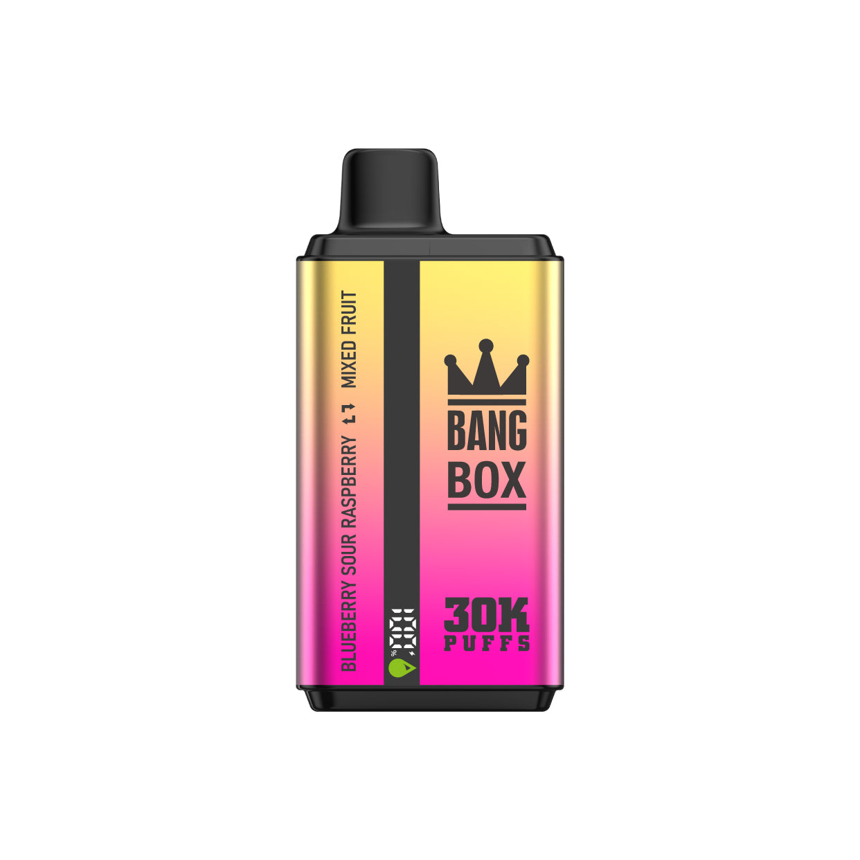 BANGBOX 30000 puffs dual flavors vape,LED Display capcity Batterya ,35ml 850MAH 12 Flavor