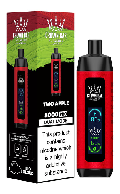Al Fakher 8000 Pro Dual Mode - Al Fakher 8000 Puffs Pro Dual Mode