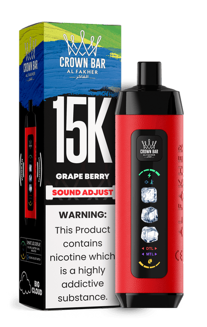 Al Fakher Crown Bar 15k Disposable Vape | Sound Wave