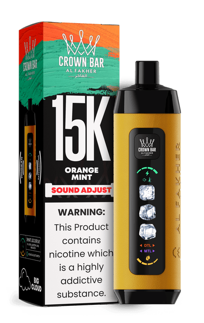 Al Fakher Crown Bar 15k Disposable Vape | Sound Wave