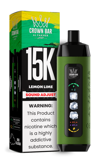 Al Fakher Crown Bar 15k Disposable Vape | Sound Wave