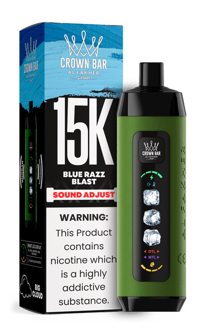 Al Fakher Crown Bar 15k Disposable Vape | Sound Wave