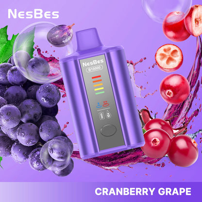 NESBES B10000 Puffs Disposable Vape Wholesale-700mAh battery, 17ml-E-liquid, Multiple Nicotine 8 Flavors