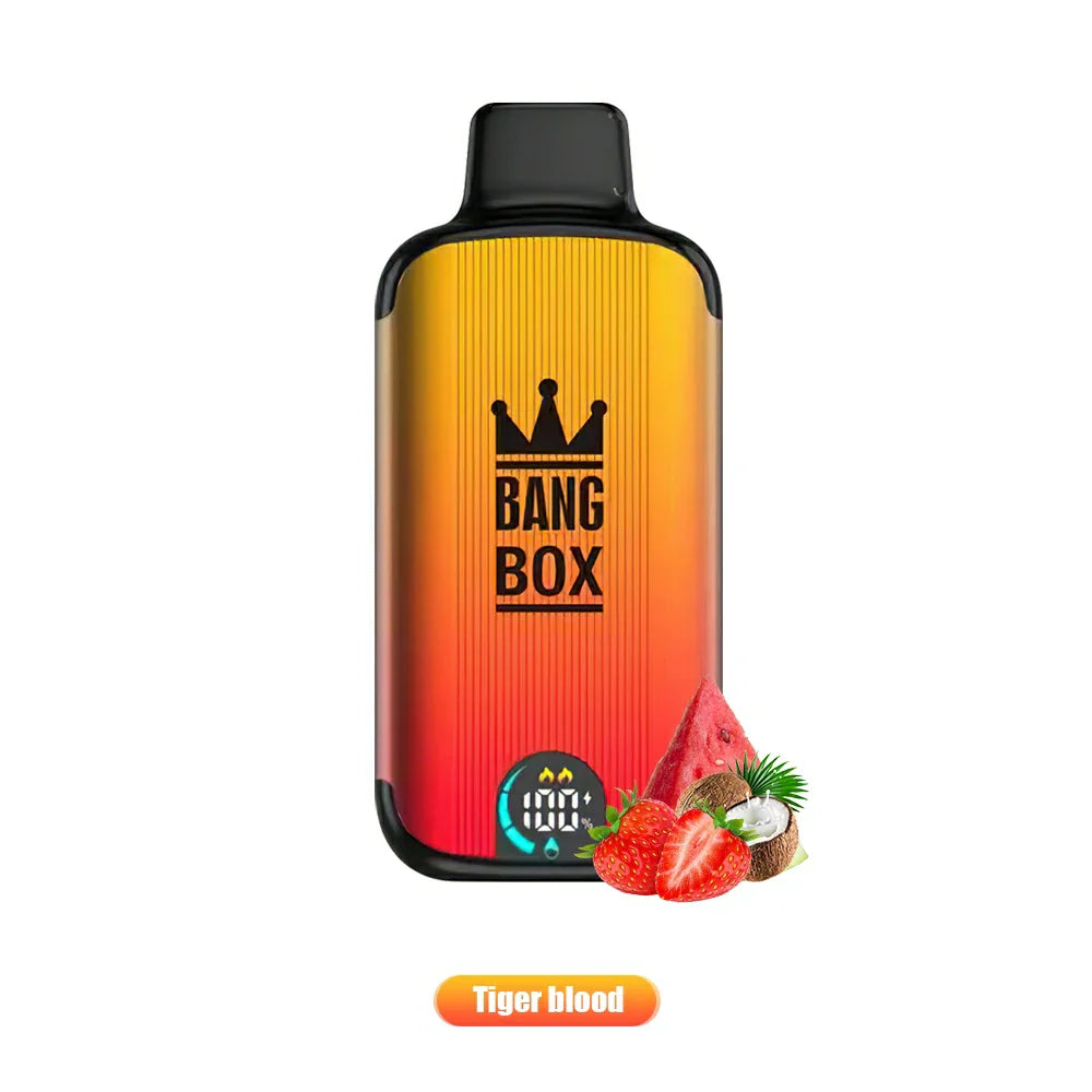 Bang Box 18000 Puffs （0%- 5%） Low Nicotine Bulk Buy LED display Disposable Vapes Wholesale 26ml 850mAh 12 Flavors