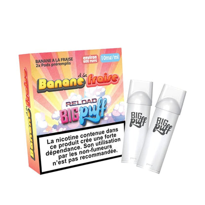 BIG PUFF Reload - Pack de 2 Cartouches 2 ml 600 Puffs