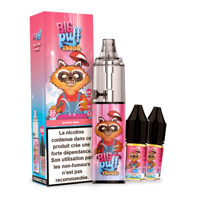 BIG PUFF Tornado 15000 - Pack Pod Jetable 15000 Puffs