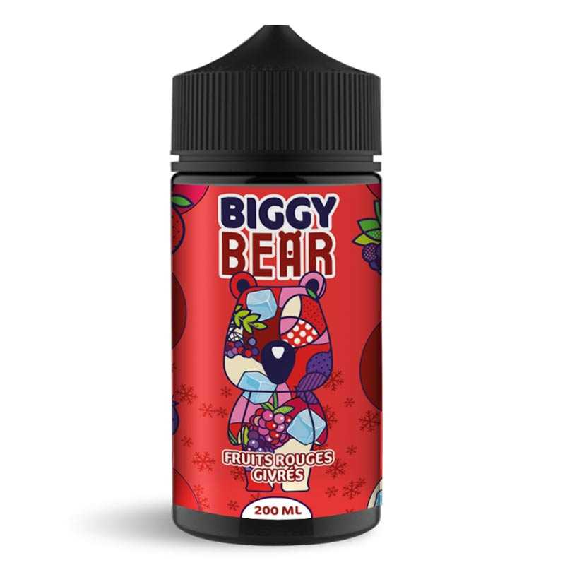 BIGGY BEAR Fruits Rouges Givrés - E-liquide 200ml