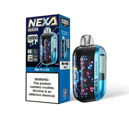 VOOPOO NEXA Ultra 50000 Vape - 20ml E-liquid, 5% Nicotine, 15 Flavors