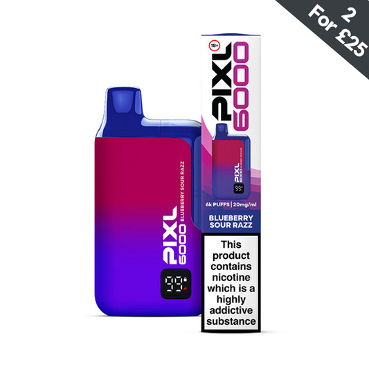 Blueberry Sour Razz By Pixl 6000