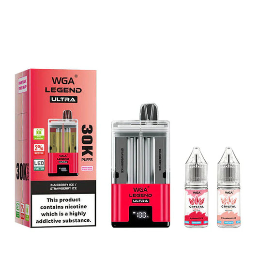 WGA Crystal Legend Ultra 30000 Puffs Disposable Vape