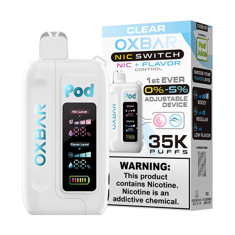 OXBAR X Pod Juice Nic Switch 35K Disposable Vape 5%