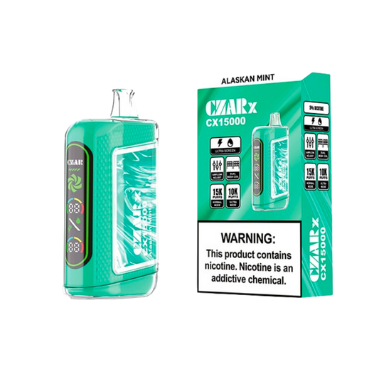 CZAR CX15000 Puffs disposable vape  Czar Graham Swirl Rechargeable Disposable-Multiple Nicotine 15 Flavors