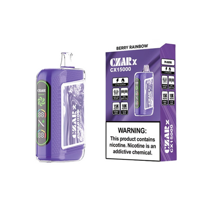 CZAR CX15000 Puffs disposable vape  Czar Graham Swirl Rechargeable Disposable-Multiple Nicotine 15 Flavors