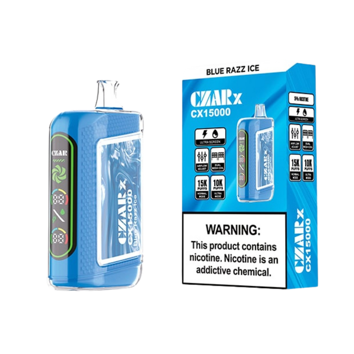 CZAR CX15000 Puffs disposable vape  Czar Graham Swirl Rechargeable Disposable-Multiple Nicotine 15 Flavors