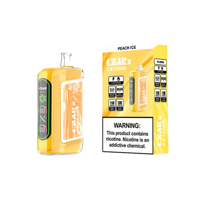 CZAR CX15000 Puffs disposable vape  Czar Graham Swirl Rechargeable Disposable-Multiple Nicotine 15 Flavors