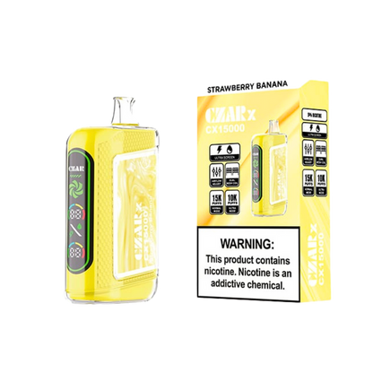 CZAR CX15000 Puffs disposable vape  Czar Graham Swirl Rechargeable Disposable-Multiple Nicotine 15 Flavors