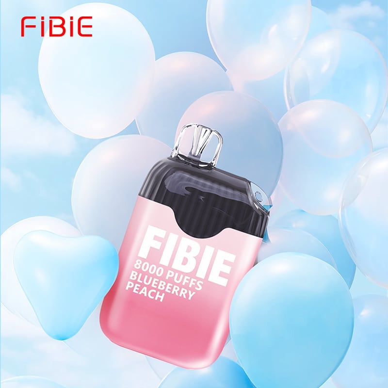 Strawberry--Ice-  FIBIE 8000 Puffs Disposable Vapor Wands(8000 PUFFS)