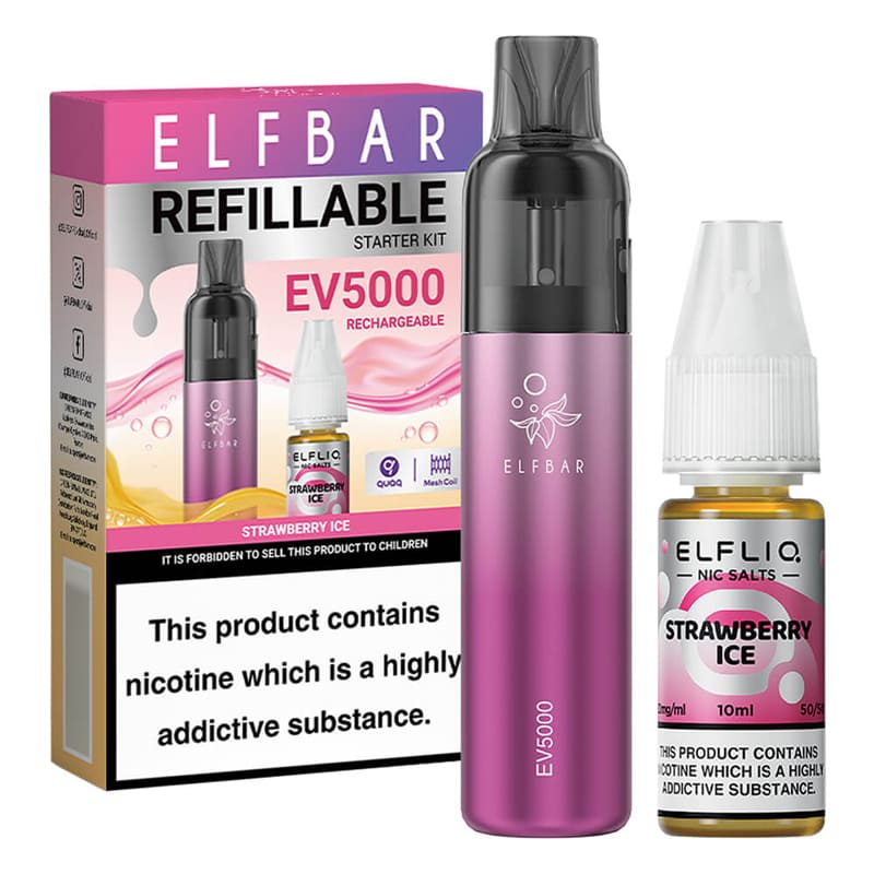 ELF BAR EV5000 - Pack Pod Jetable 5000 Puffs 2ml 20mg