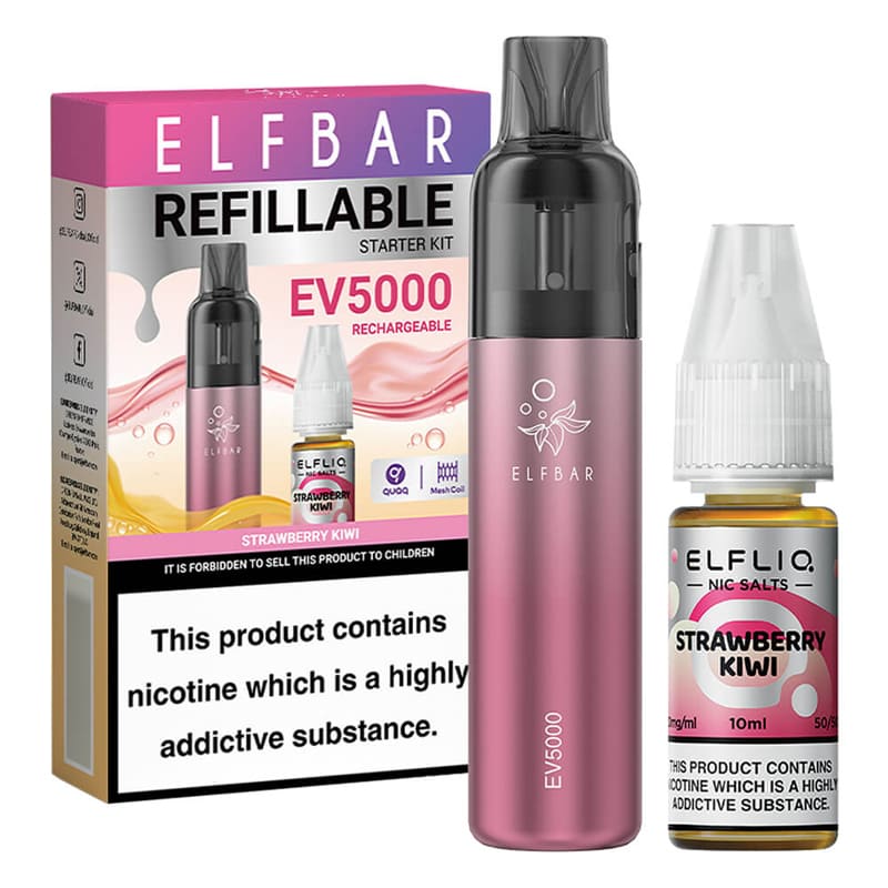 ELF BAR EV5000 - Pack Pod Jetable 5000 Puffs 2ml 20mg
