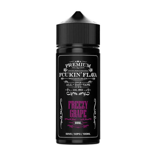 FCUKIN FLAVA - Freezy Grape - E-liquide 100ml