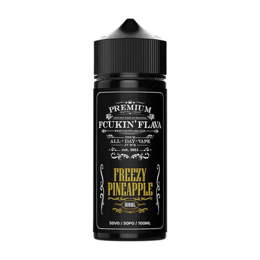 FCUKIN FLAVA - Freezy Pineapple - E-liquide 100ml