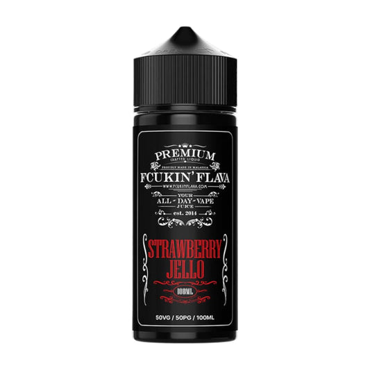 FCUKIN FLAVA - Strawberry Jello - E-liquide 100ml