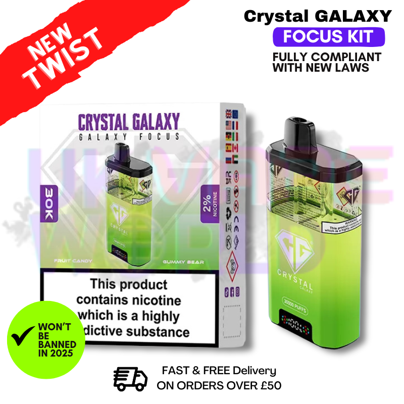Fruit Candy Crystal Galaxy 30K Puff Kit