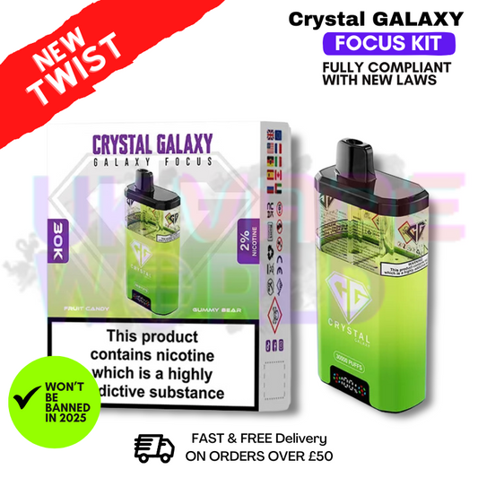 Fruit Candy Crystal Galaxy 30K Puff Kit