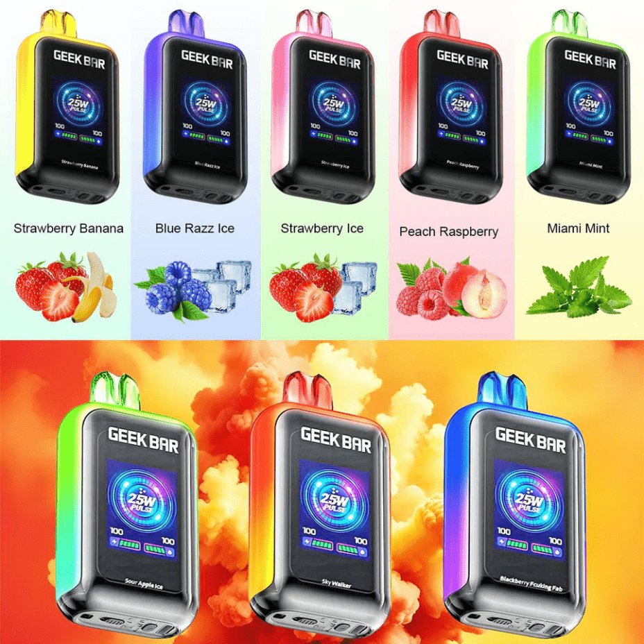 Geek Bar Skyview 25K Disposable Vape -Cherry Blast