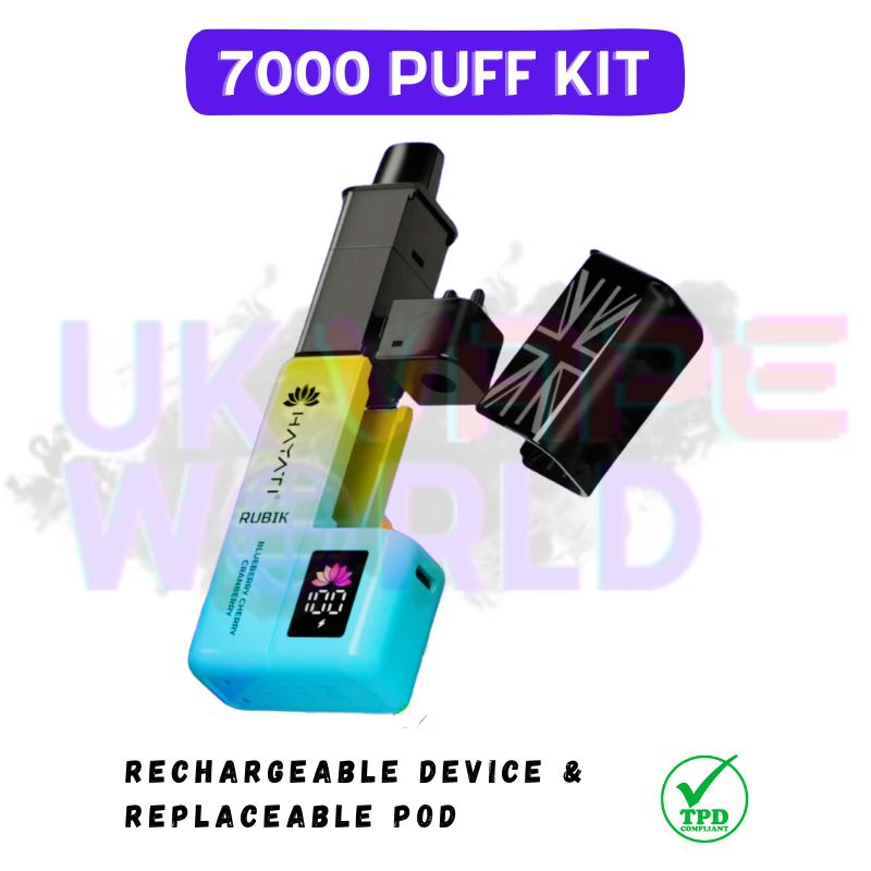 Banana ICE Hayati Rubik 7000 Puff 7K Bar