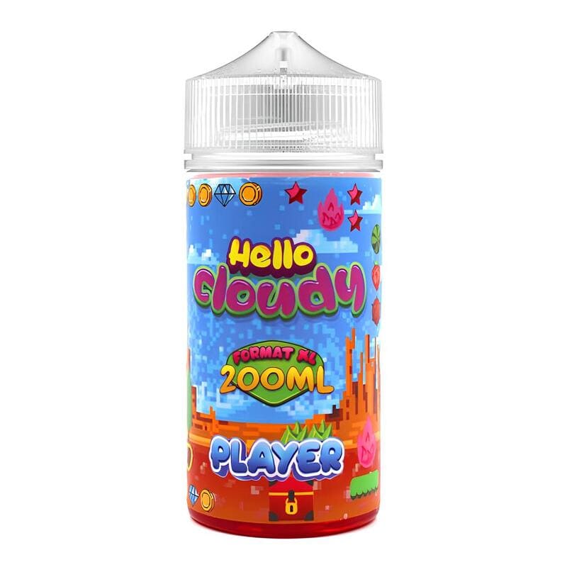 HELLO CLOUDY Player - E-liquide 200ml