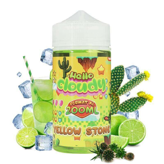 HELLO CLOUDY Yellow Stone - E-liquide 200ml