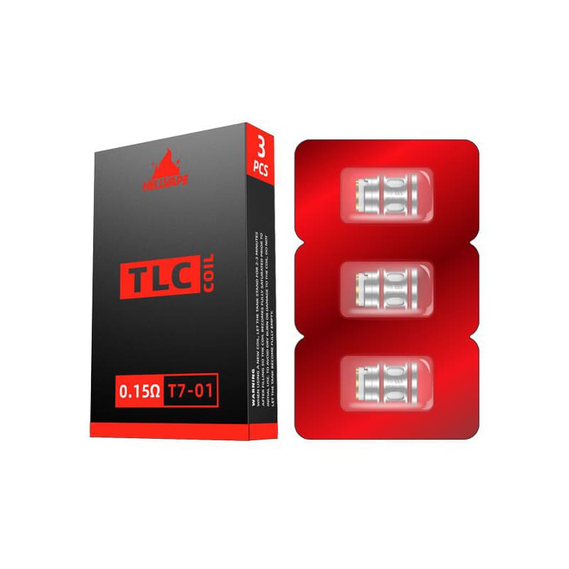 HELLVAPE TLC T7 Coil - Pack de 3 Résistances