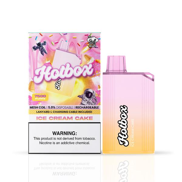 Puff HotBox 7500 Puffs Disposable Vape 16mL