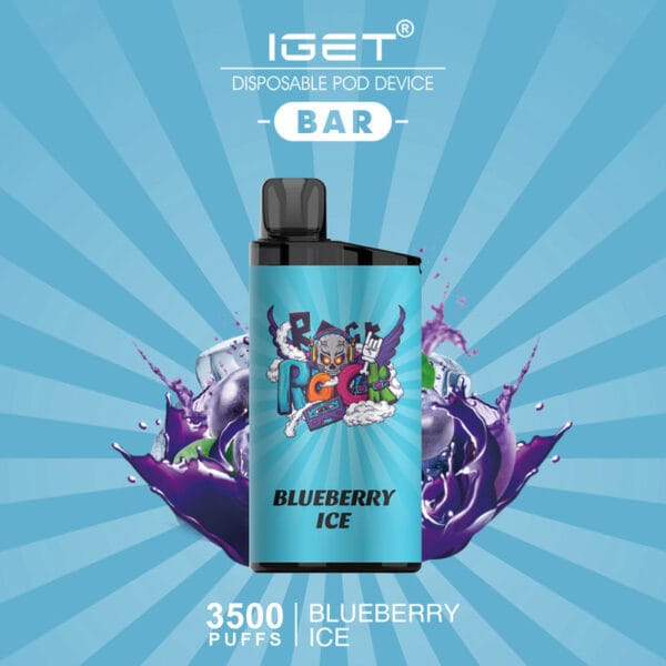 INSTA BAR - BLUE RAZZ ICE - BE25000 PUFFS