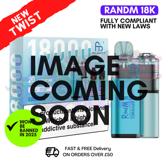 Pineapple ice RandM Tornado 18K 18000 Puff Vape Kit