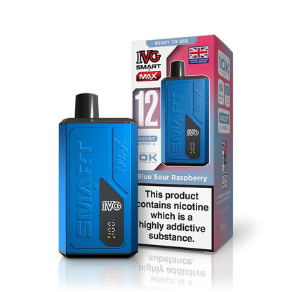 IVG Smart Max Vape Kit-20mg,1000mAh Battery,10ml E-liquid,Multiple Nicotine20 Flavors
