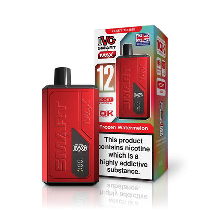 IVG Smart Max Vape Kit-20mg,1000mAh Battery,10ml E-liquid,Multiple Nicotine20 Flavors